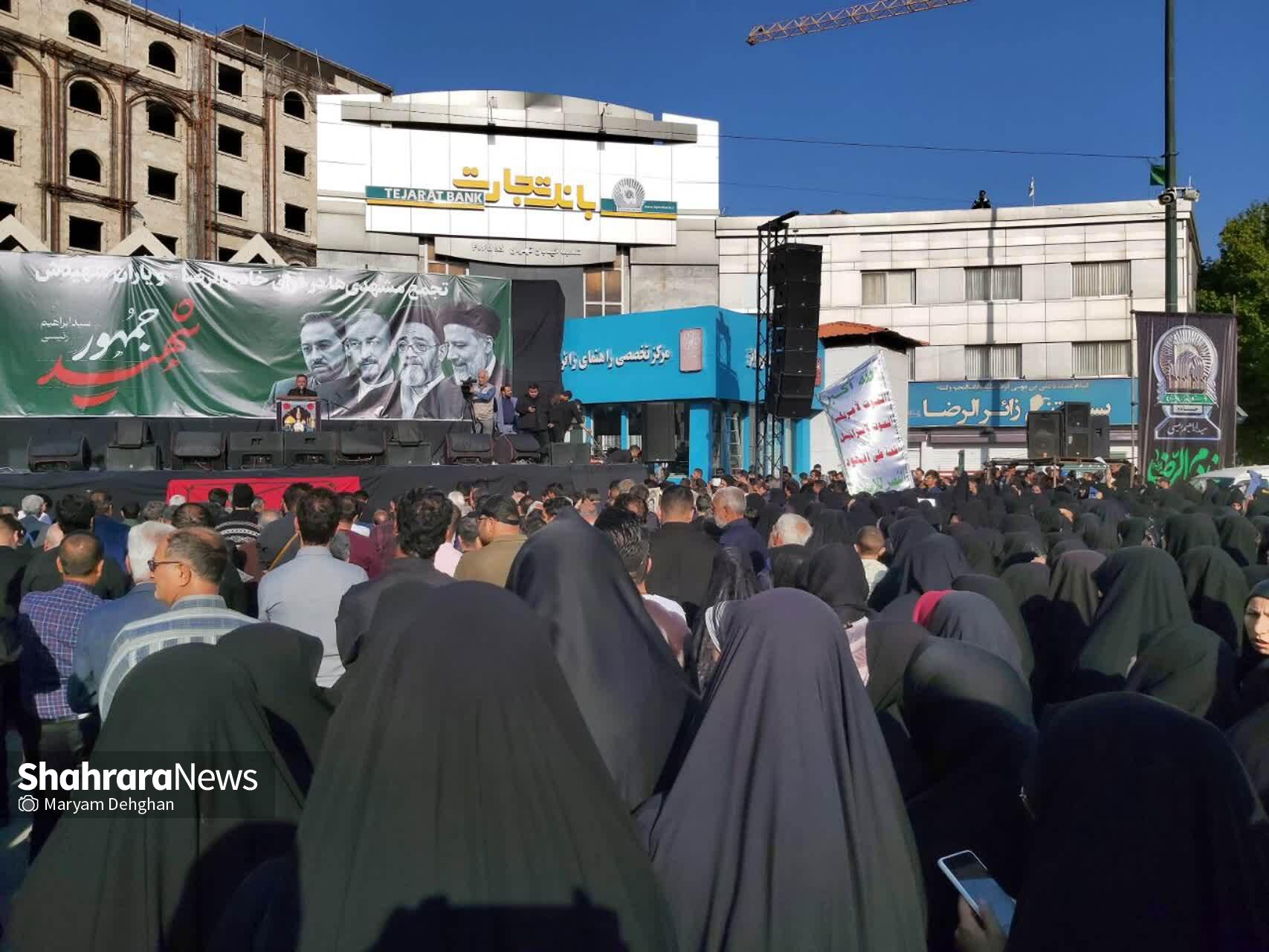 مادرانه‌های بانوان مشهدی در فراق شهادت خادم الرضا (ع) و یارانش + تصاویر