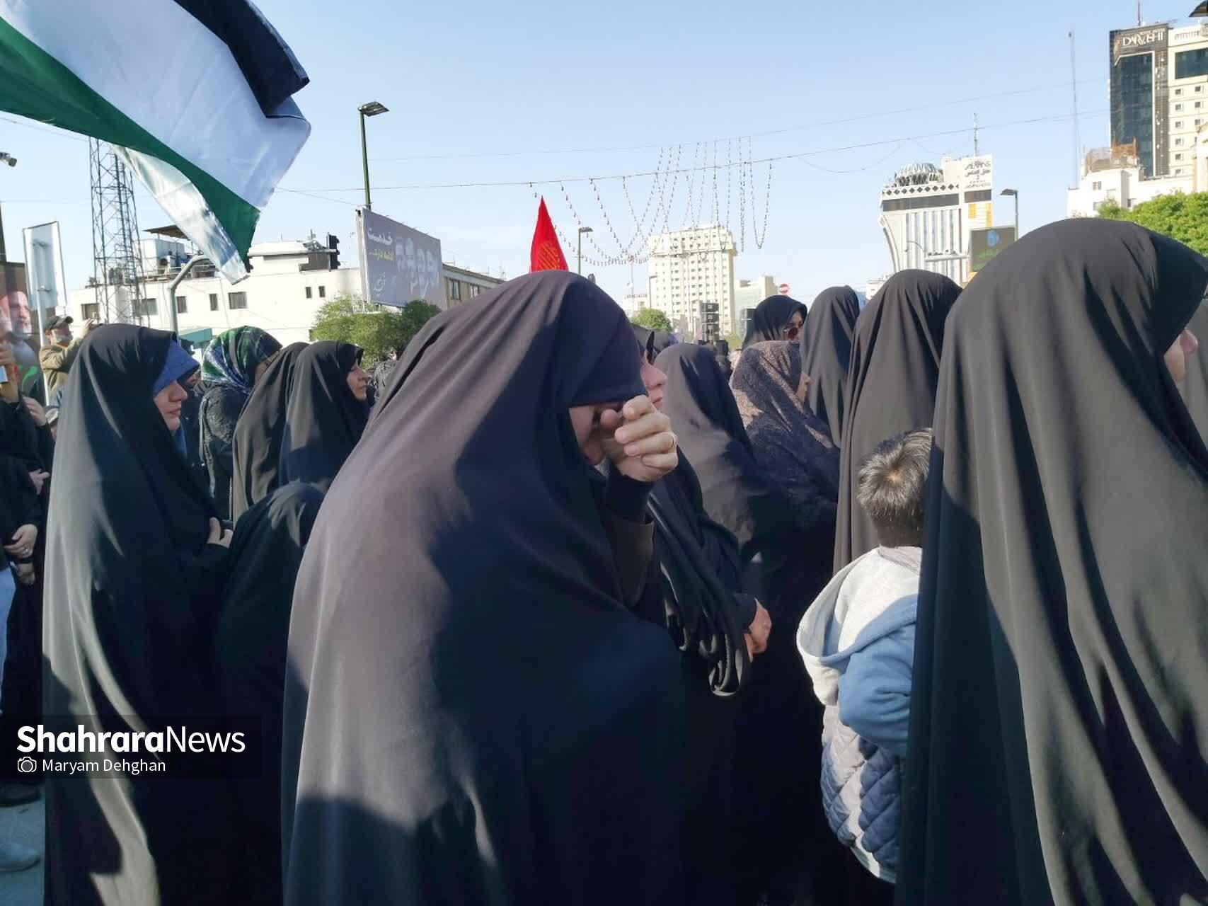 مادرانه‌های بانوان مشهدی در فراق شهادت خادم الرضا (ع) و یارانش + تصاویر