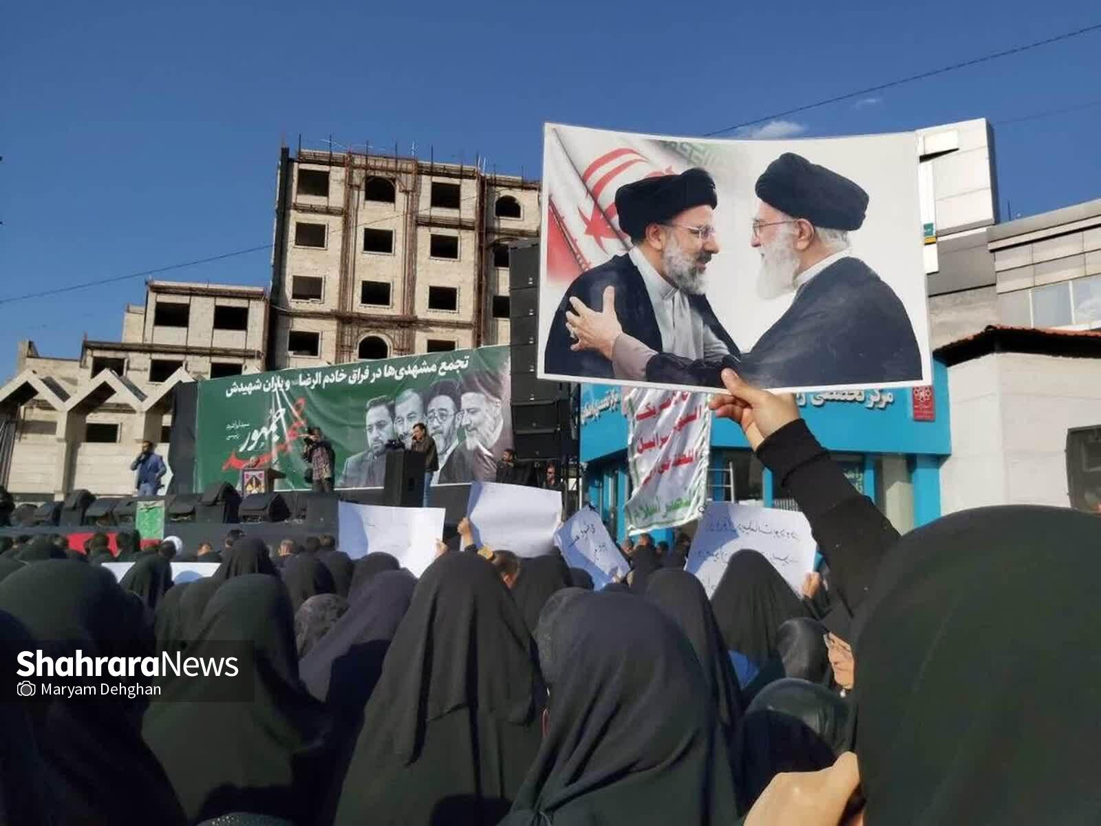 مادرانه‌های بانوان مشهدی در فراق شهادت خادم الرضا (ع) و یارانش + تصاویر