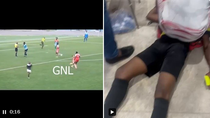 قتل داور در زمین بازی + عکس قتل داور در زمین بازی + عکس