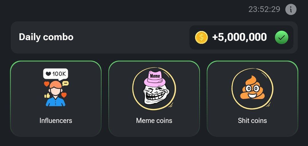 کارتهای کمبو امروز همستر کامبت (دوشنبه ۲۱ خرداد ۱۴۰۳) کارتهای کمبو امروز همستر کامبت (دوشنبه ۲۱ خرداد ۱۴۰۳)