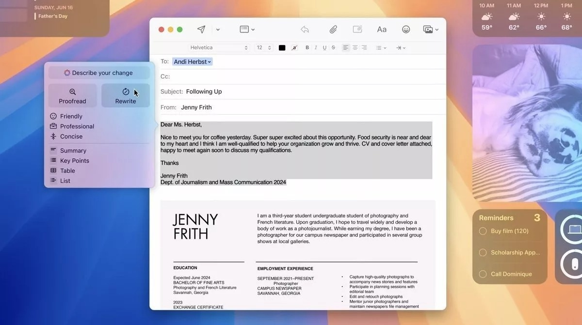 معرفی ویژگیهای Apple Intelligence، هوش مصنوعی شرکت اپل معرفی ویژگیهای Apple Intelligence، هوش مصنوعی شرکت اپل