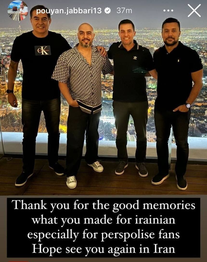 اوسمار از پرسپولیس جدا شد + عکس اوسمار از پرسپولیس جدا شد + عکس