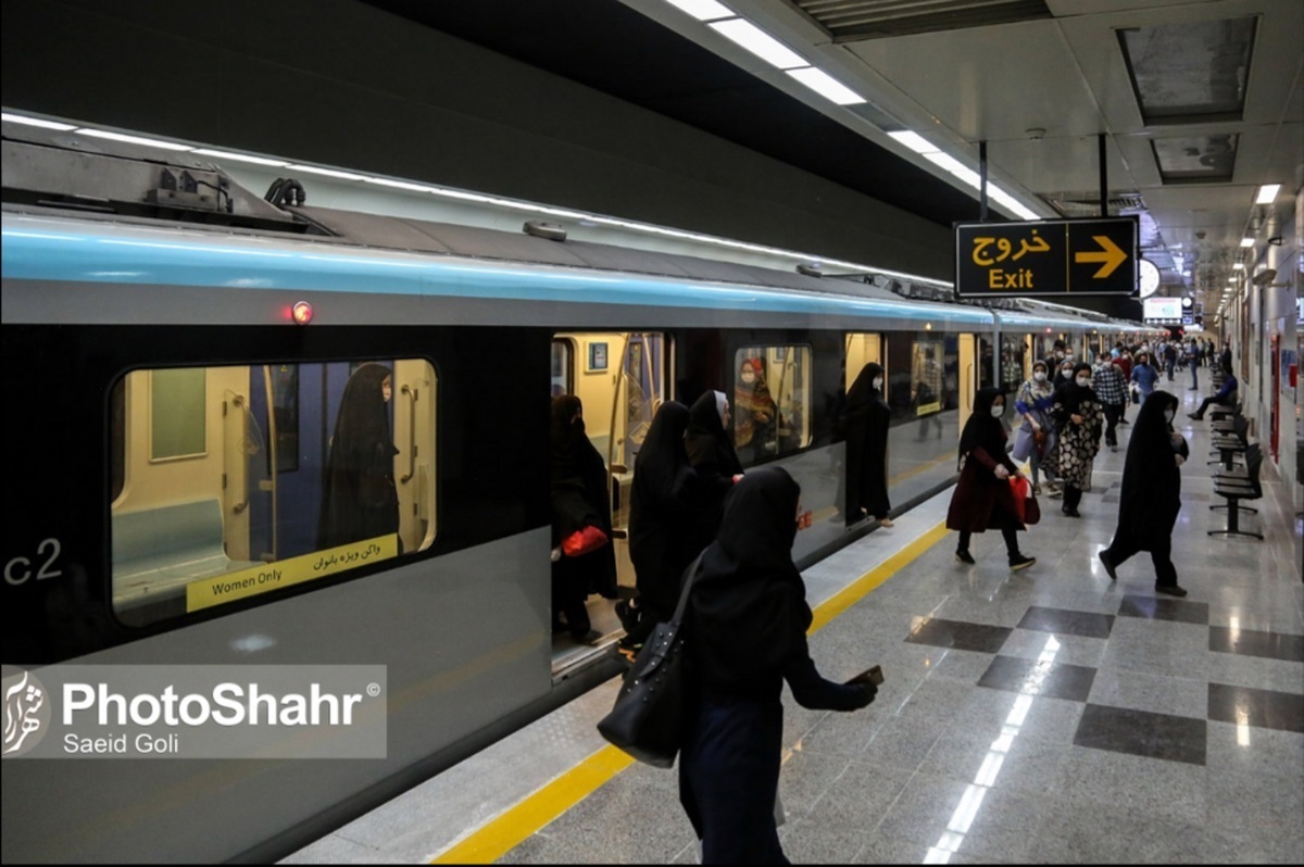 شهروند خبرنگار | درخواست افزایش ساعت کار قطارشهری مشهد + پاسخ