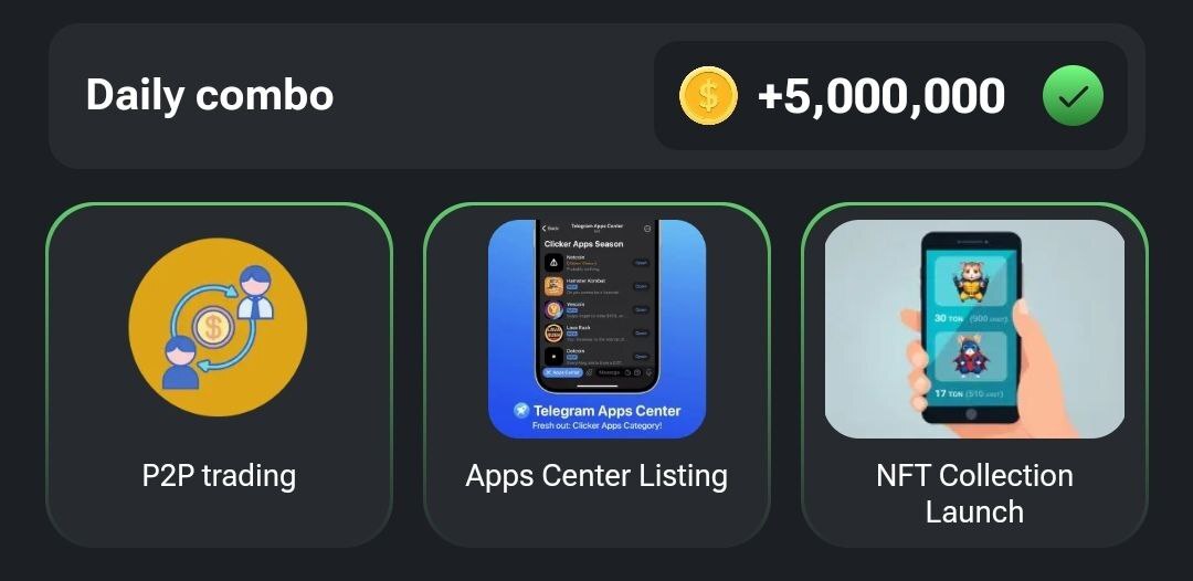 کارتهای کمبو امروز همستر کامبت (شنبه ۲۶ خرداد ۱۴۰۳) کارتهای کمبو امروز همستر کامبت (شنبه ۲۶ خرداد ۱۴۰۳)