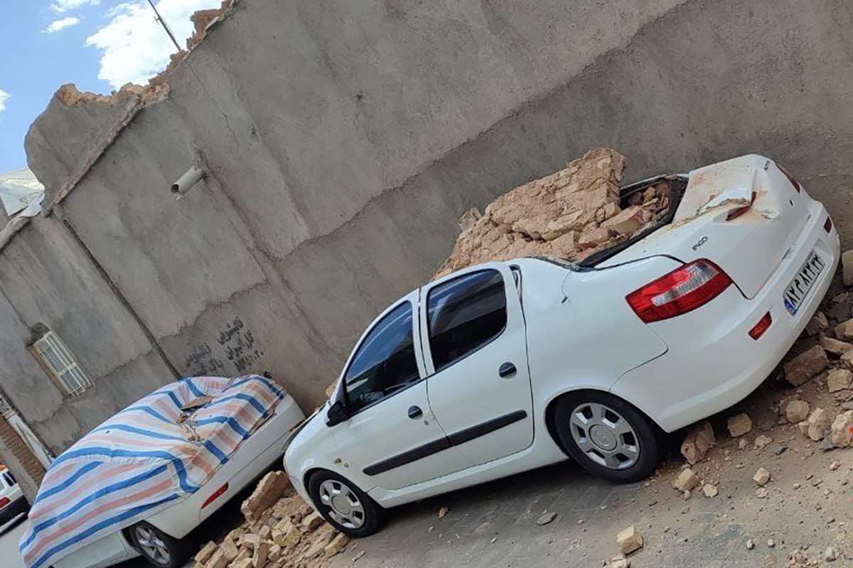 عکس و فیلم از خسارات زلزله ۵ ریشتری در کاشمر (۲۹ خرداد ۱۴۰۳)