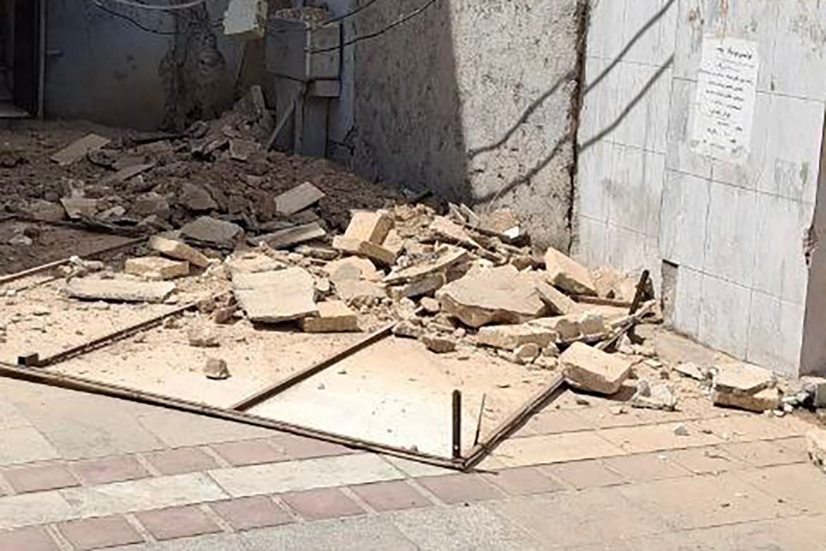 عکس و فیلم از خسارات زلزله ۵ ریشتری در کاشمر (۲۹ خرداد ۱۴۰۳)