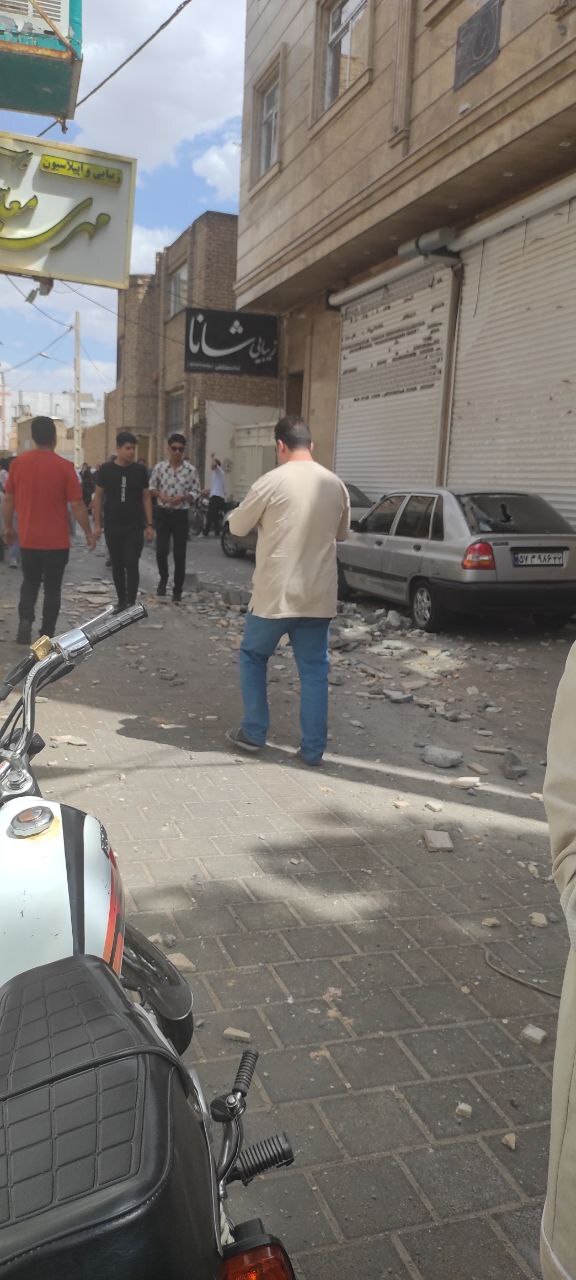 عکس و فیلم از خسارات زلزله ۵ ریشتری در کاشمر (۲۹ خرداد ۱۴۰۳)