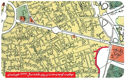 عبور از تاریخ کوچه شرکت «کانتور»