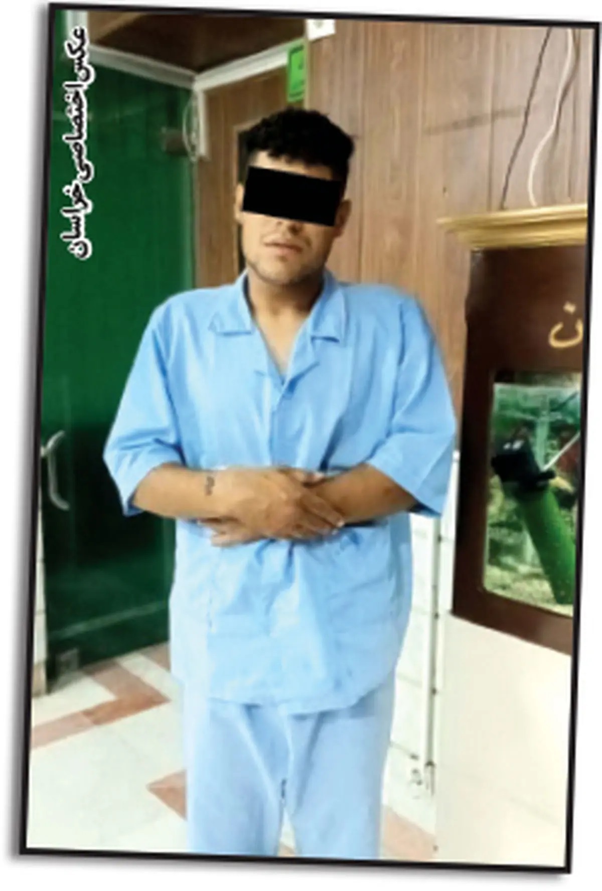 دستگیری عامل قتل پاکبان مشهدی + عکس دستگیری عامل قتل پاکبان مشهدی + عکس