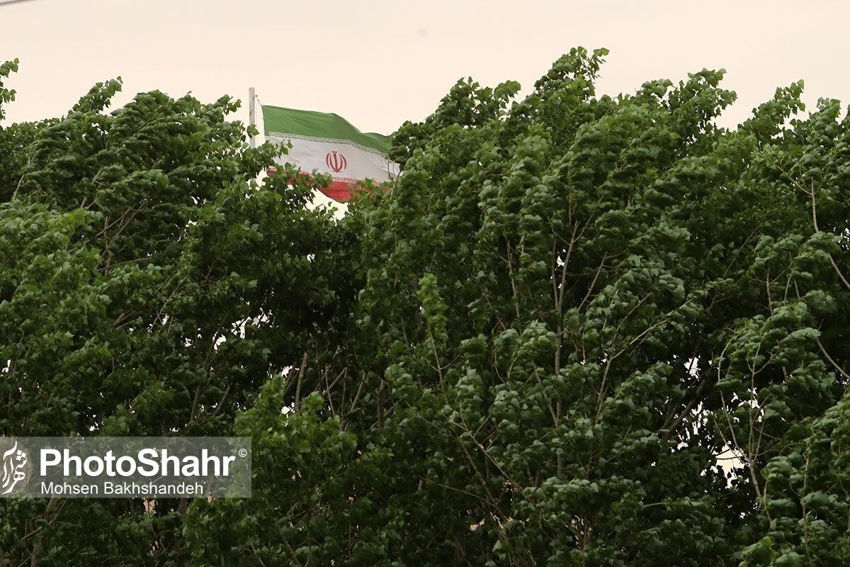 پیش‌بینی هواشناسی مشهد و خراسان‌رضوی (یکشنبه، ١٧ تیر ١۴٠٣) | تداوم وزش باد در استان