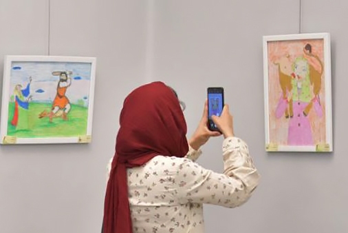 نمایشگاه نقاشی «جادوی نگاره» فرصتی برای حمایت از کودکان مبتلا به سرطان خراسان