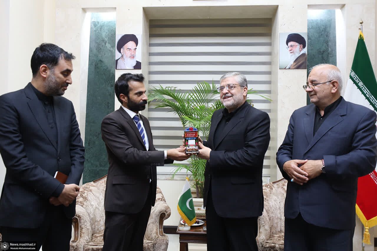 دیدار سرکنسول جمهوری پاکستان با شهردار مشهدمقدس (۲۷ تیر ۱۴۰۳)