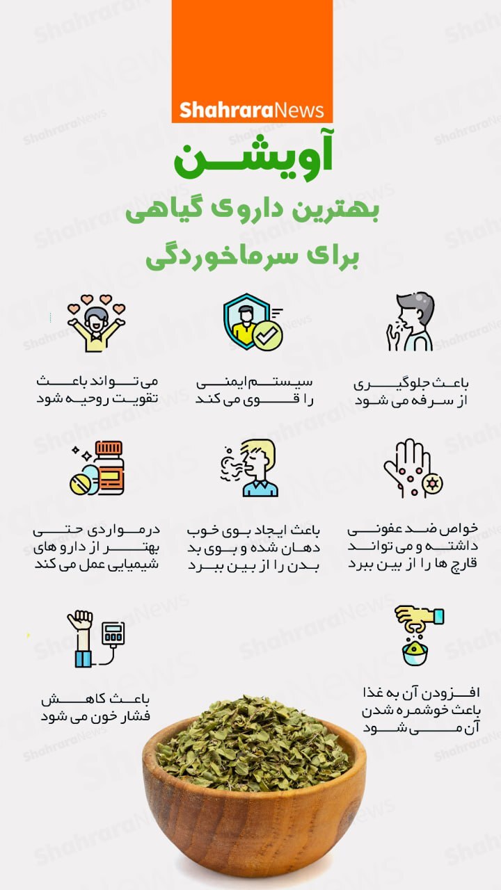 اینفوگرافی| آویشن بهترین داروی گیاهی برای سرماخوردگی