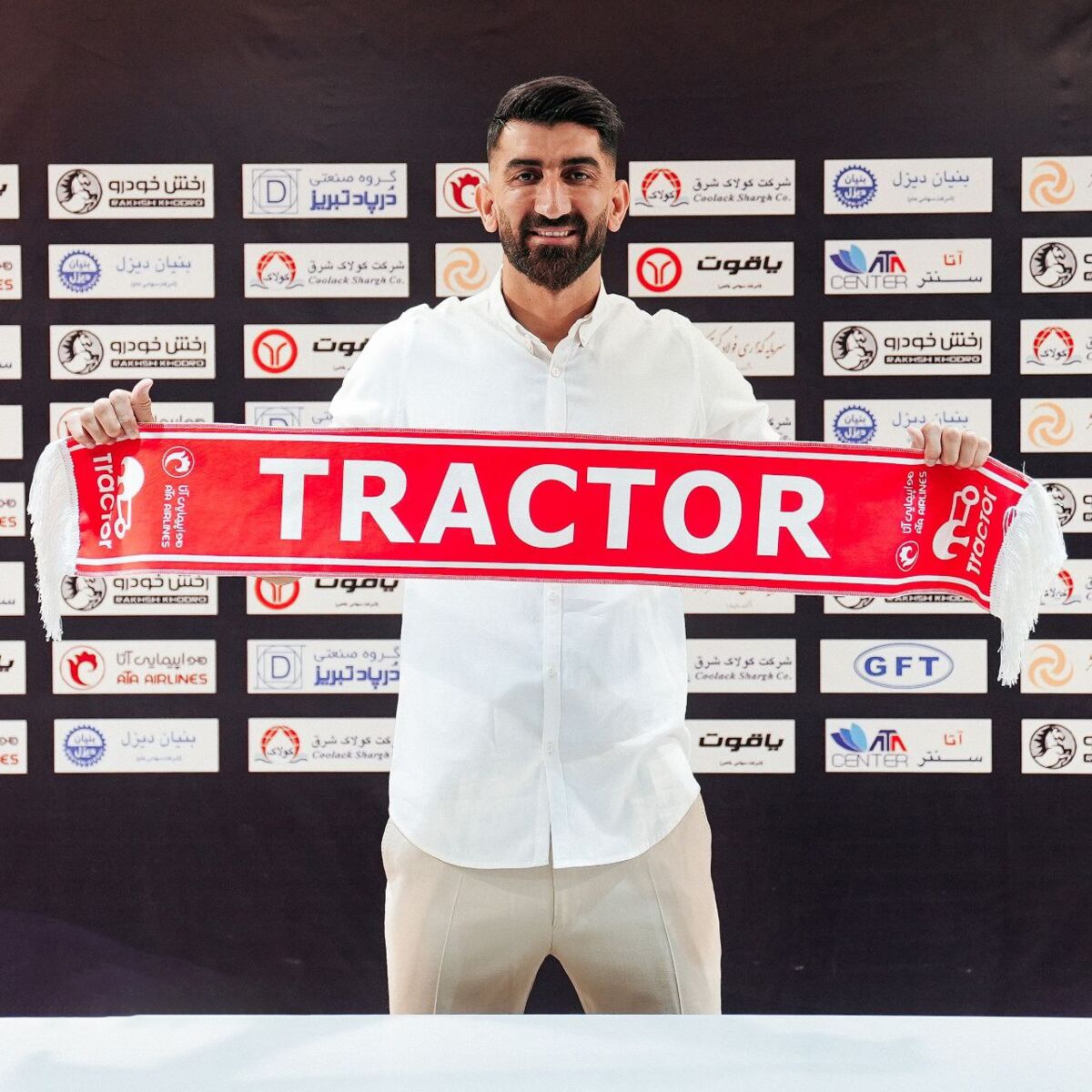 بیرانوند رسما تراکتوری شد + عکس بیرانوند رسما تراکتوری شد + عکس