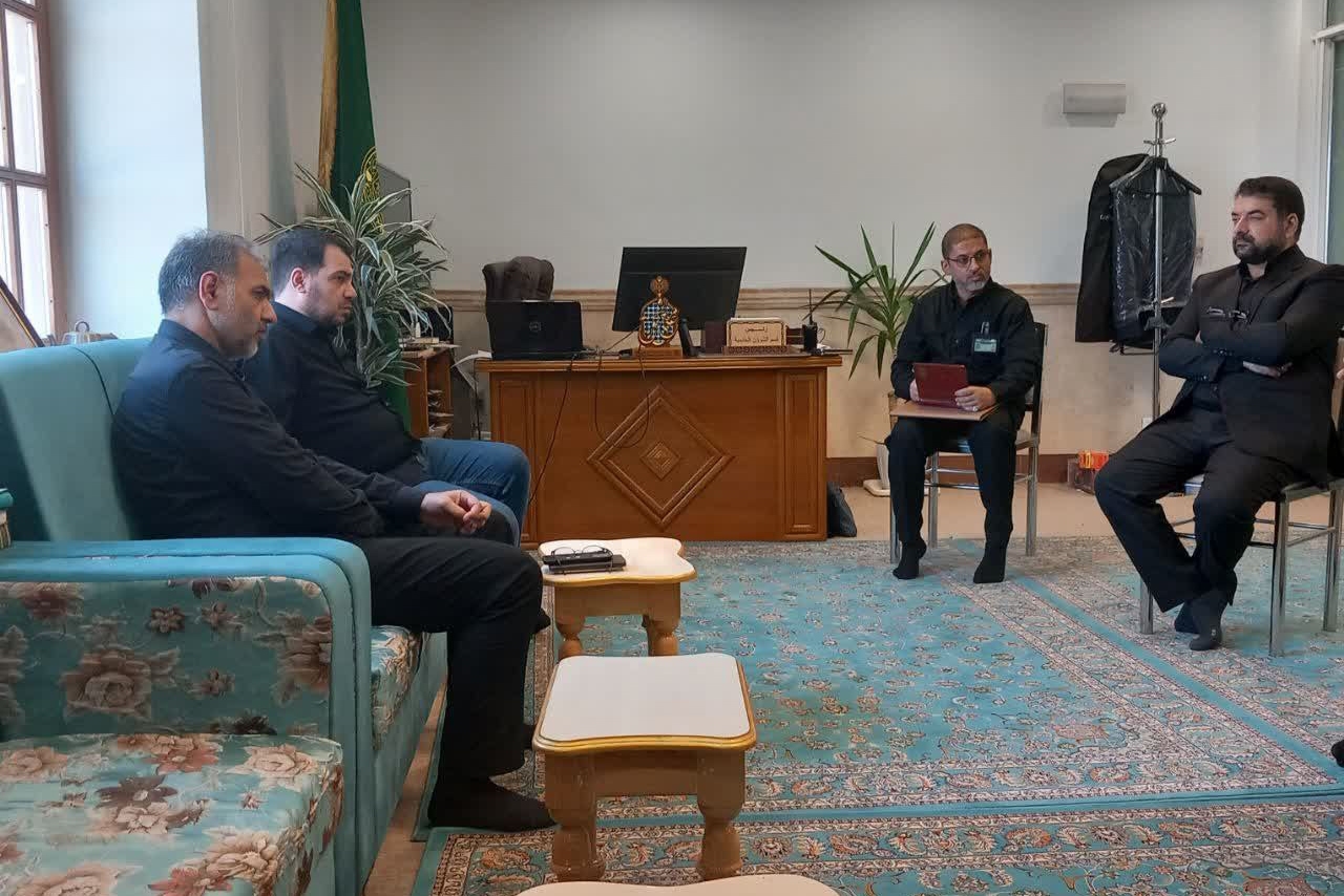 رئیس ستاد اربعین شهرداری مشهد با رئیس ستاد اربعین نجف اشرف دیدار کرد رئیس ستاد اربعین شهرداری مشهد با رئیس ستاد اربعین نجف اشرف دیدار کرد
