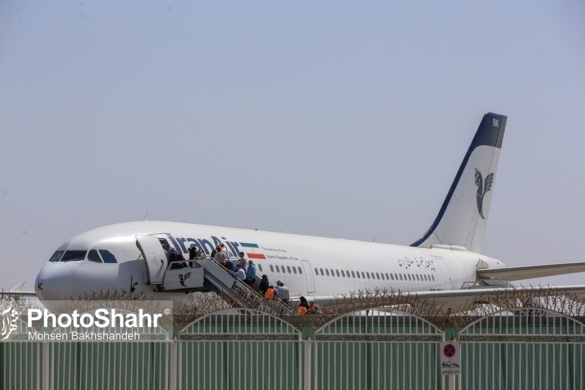 رشد ۱۴ درصدی پرواز‌های فرودگاه شهید هاشمی‌نژاد مشهد در اردیبهشت ‌۱۴۰۳