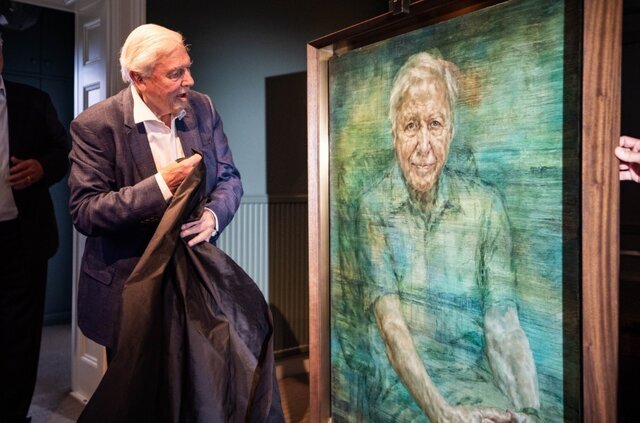 رونمایی از پرتره جدید نقاش جنجالی رونمایی از پرتره جدید نقاش جنجالی