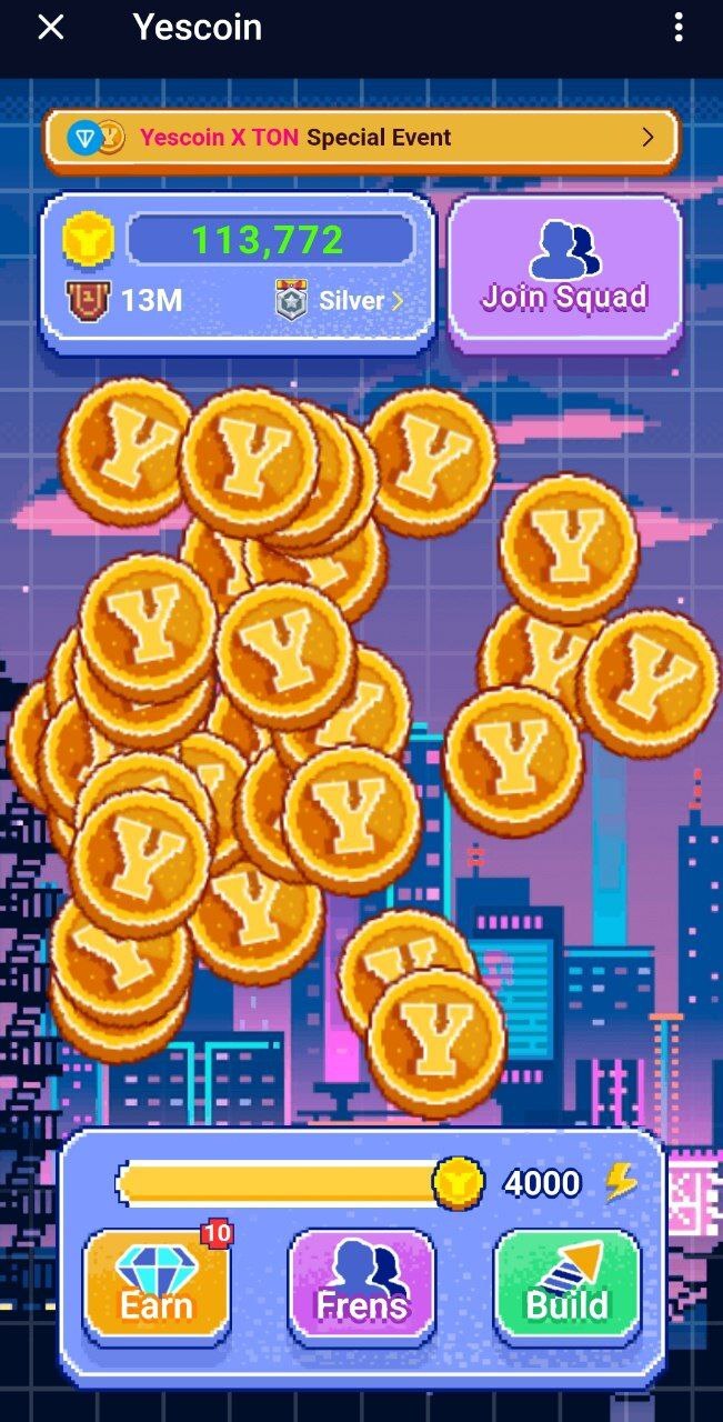 همه چیز راجع به یس کوین، بازی جدید تلگرامی همه چیز راجع به یس کوین، بازی جدید تلگرامی