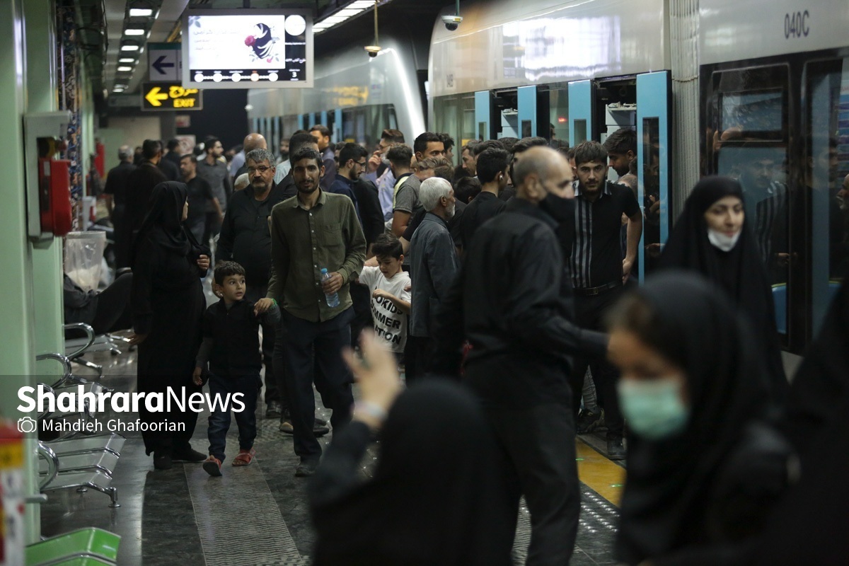 قطارشهری مشهد: در خردادماه امسال، بیش‌از ۷ میلیون و ۷۹۴ هزار سفر انجام شده است