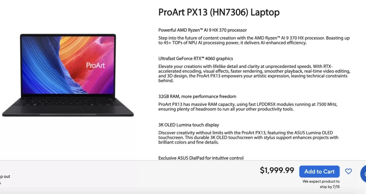 اولین لپتاپهای ایسوس با پردازنده رایزن AI 300 کی عرضه میشود؟ اولین لپتاپهای ایسوس با پردازنده رایزن AI 300 کی عرضه میشود؟