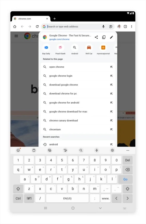 نسخه موبایل گوگل کروم ویژگی‌های جذابی دریافت می‌کند (۶ تیر ۱۴۰۳)