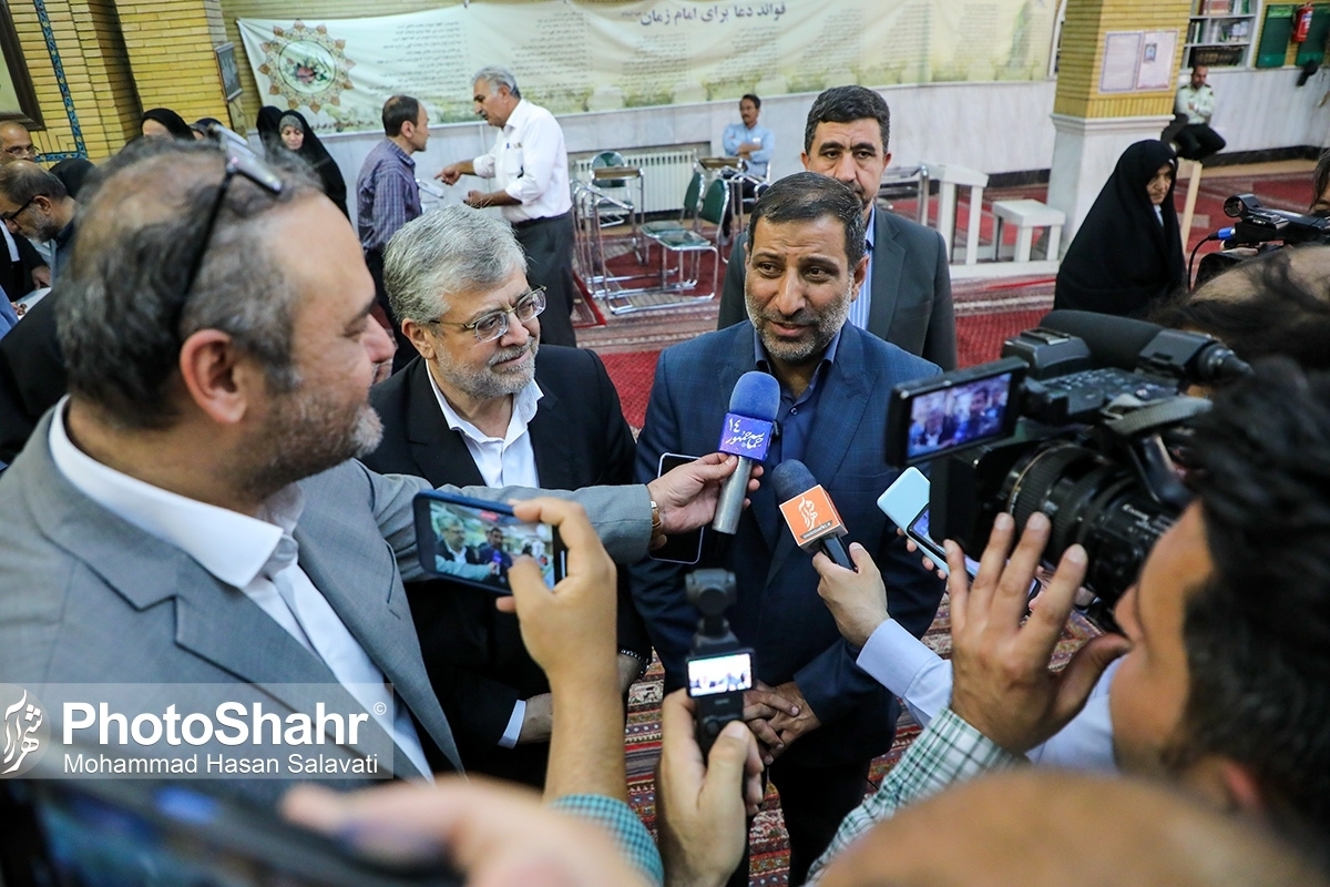 فرماندار مشهد: مشارکت مردم در انتخابات نسبت به گذشته ٢٠ درصد افزایش یافته است