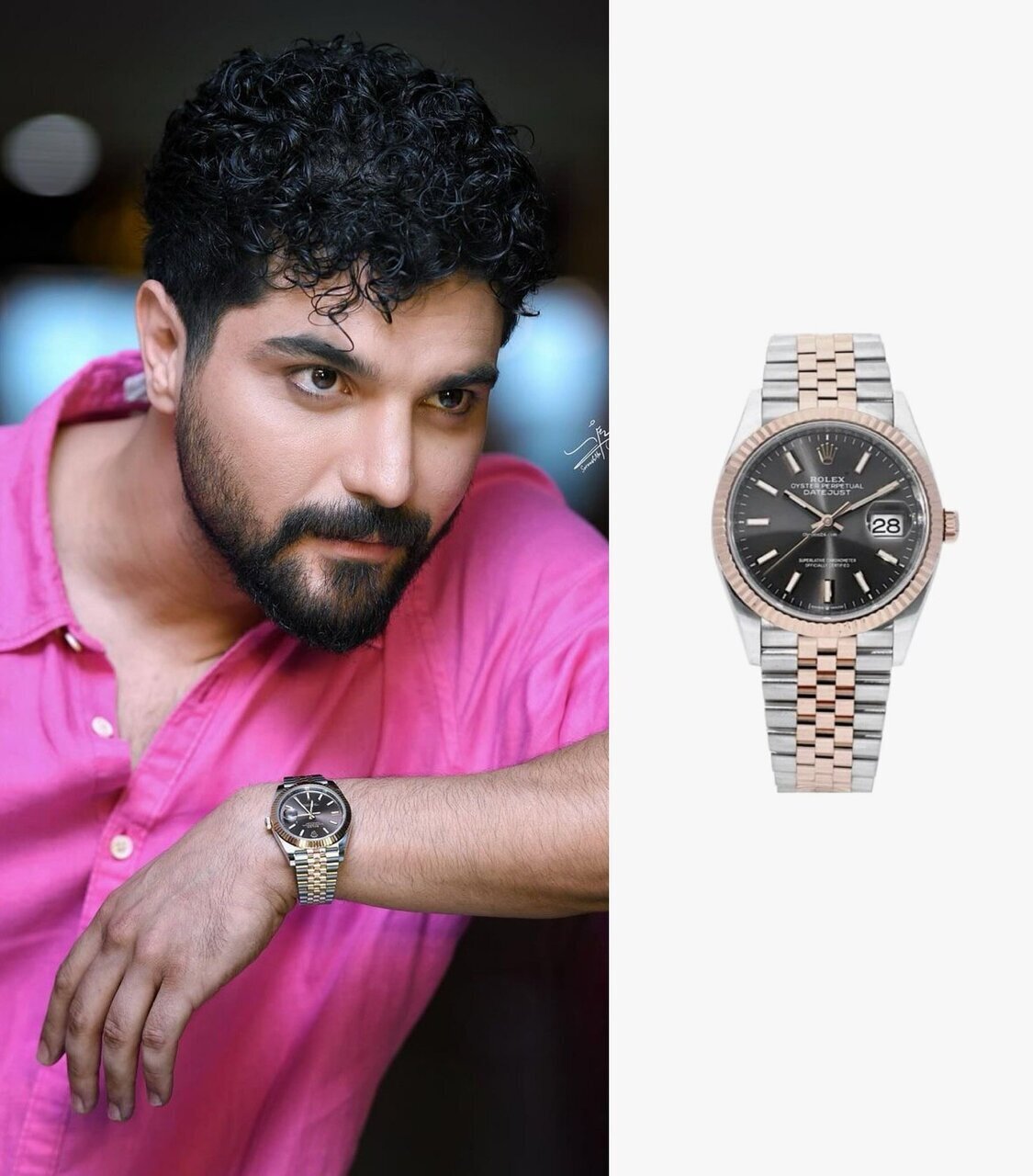 ساعت میلیاردی سینا مهراد سوژه شد+ عکس