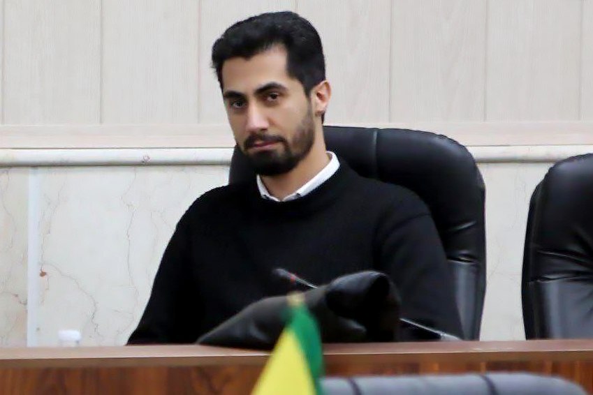 تشییع پیکر شهید «میلاد بیدی» در تهران تشییع پیکر شهید «میلاد بیدی» در تهران