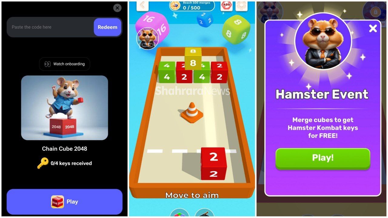 راهنمای دریافت کلید در سه مینی گیم جدید همسترکامبت + دانلود راهنمای دریافت کلید در سه مینی گیم جدید همسترکامبت + دانلود