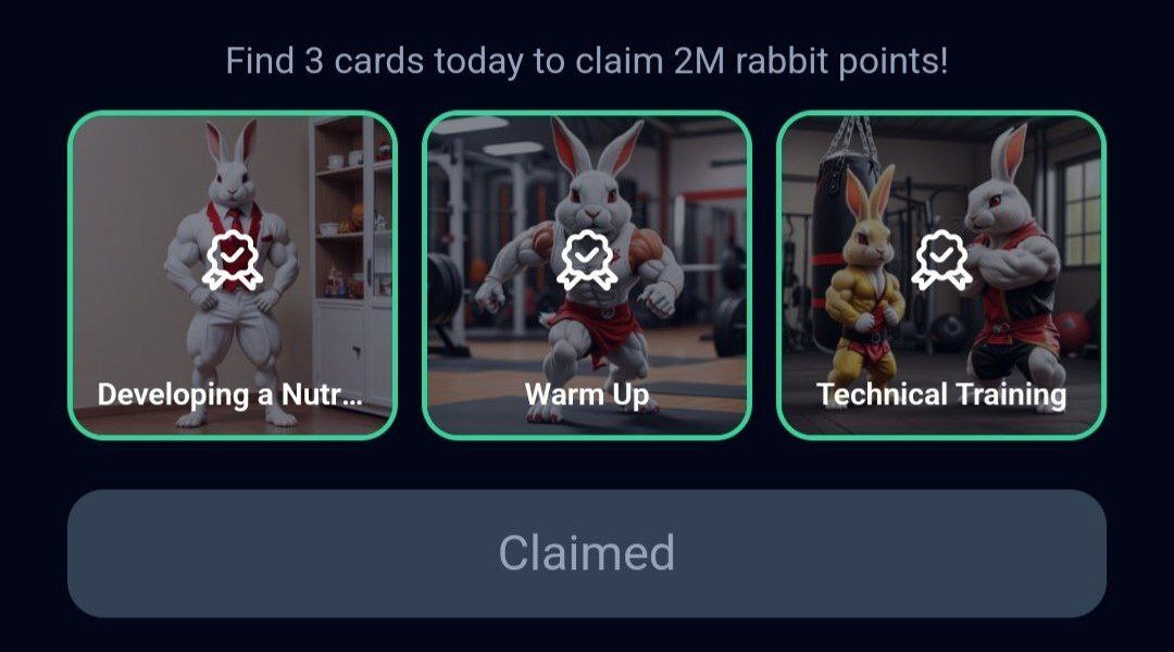 کارتهای امروز راکی ربیت + پاسخ انیگما جدید (چهارشنبه، ۱۷ مرداد ۱۴۰۳) کارتهای امروز راکی ربیت + پاسخ انیگما جدید (چهارشنبه، ۱۷ مرداد ۱۴۰۳)