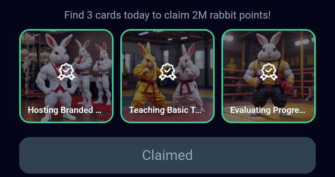 کارتهای امروز راکی ربیت + پاسخ انیگما جدید (پنجشنبه، ۱۸ مرداد ۱۴۰۳) کارتهای امروز راکی ربیت + پاسخ انیگما جدید (پنجشنبه، ۱۸ مرداد ۱۴۰۳)