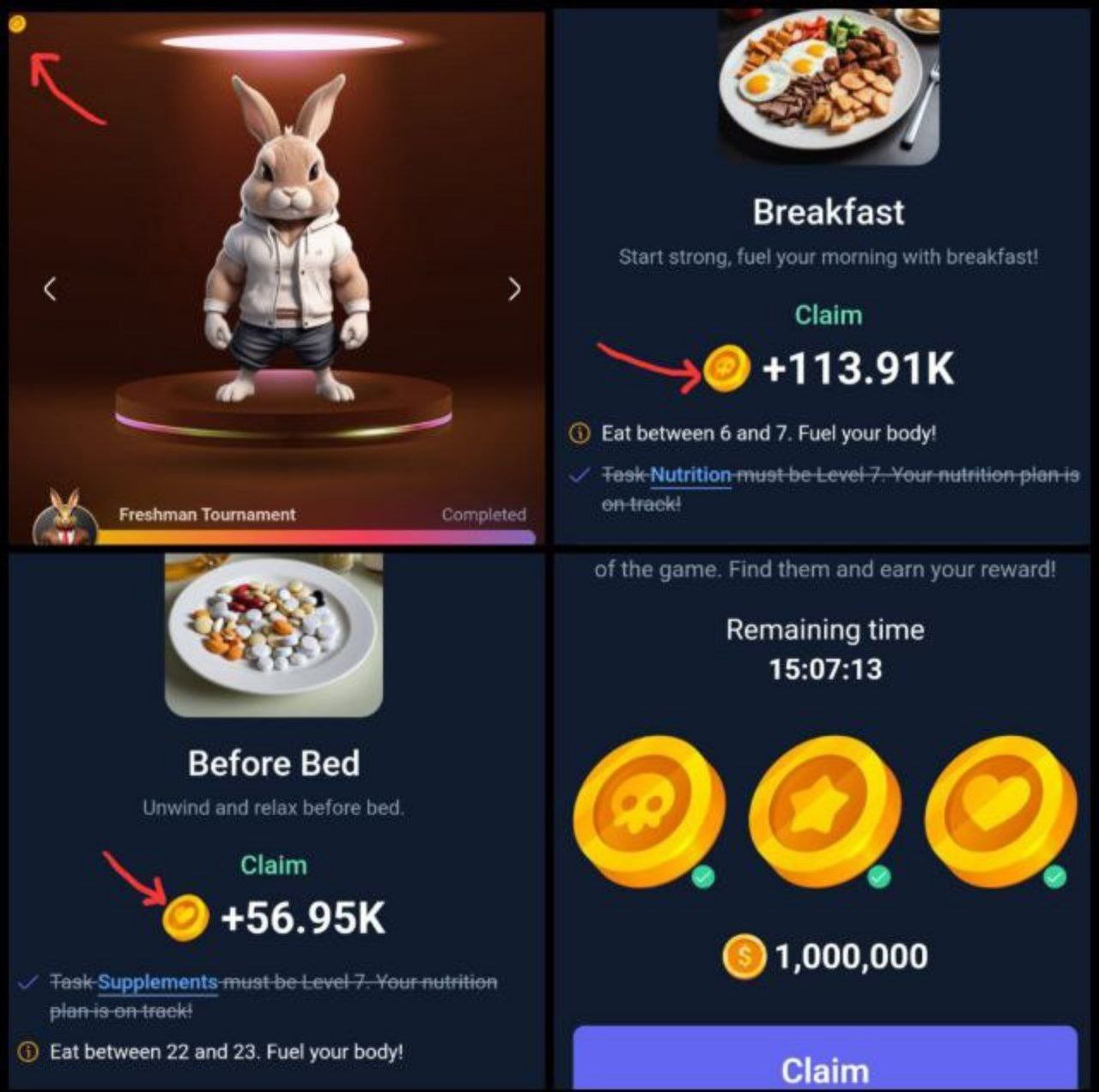 کارتهای امروز راکی ربیت + پاسخ انیگما جدید و توکنهای مخفی (شنبه، ۲۰ مرداد ۱۴۰۳) کارتهای امروز راکی ربیت + پاسخ انیگما جدید و توکنهای مخفی (شنبه، ۲۰ مرداد ۱۴۰۳)