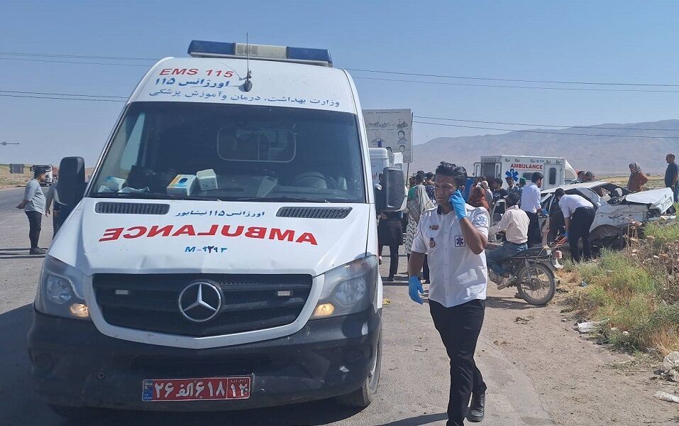 تصادف در تربت حیدریه هفت مصدوم برجای گذاشت (۲۰ مرداد ۱۴۰۳) تصادف در تربت حیدریه هفت مصدوم برجای گذاشت (۲۰ مرداد ۱۴۰۳)