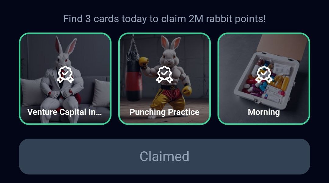 کارتهای امروز راکی ربیت + پاسخ انیگما جدید و سکههای مخفی (یکشنبه، ۲۱ مرداد ۱۴۰۳) کارتهای امروز راکی ربیت + پاسخ انیگما جدید و سکههای مخفی (یکشنبه، ۲۱ مرداد ۱۴۰۳)