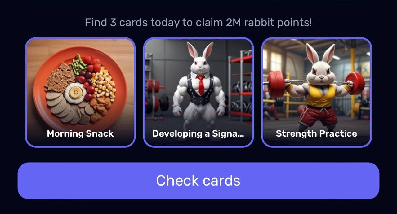 کارتهای امروز راکی ربیت (دوشنبه، ۲۲ مرداد ۱۴۰۳) + پاسخ انیگما جدید و توکنهای مخفی کارتهای امروز راکی ربیت (دوشنبه، ۲۲ مرداد ۱۴۰۳) + پاسخ انیگما جدید و توکنهای مخفی