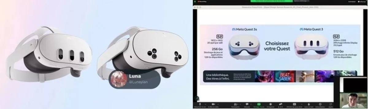 تصاویری جدید از هدست متا کوئست ۳S + مشخصات تصاویری جدید از هدست متا کوئست ۳S + مشخصات