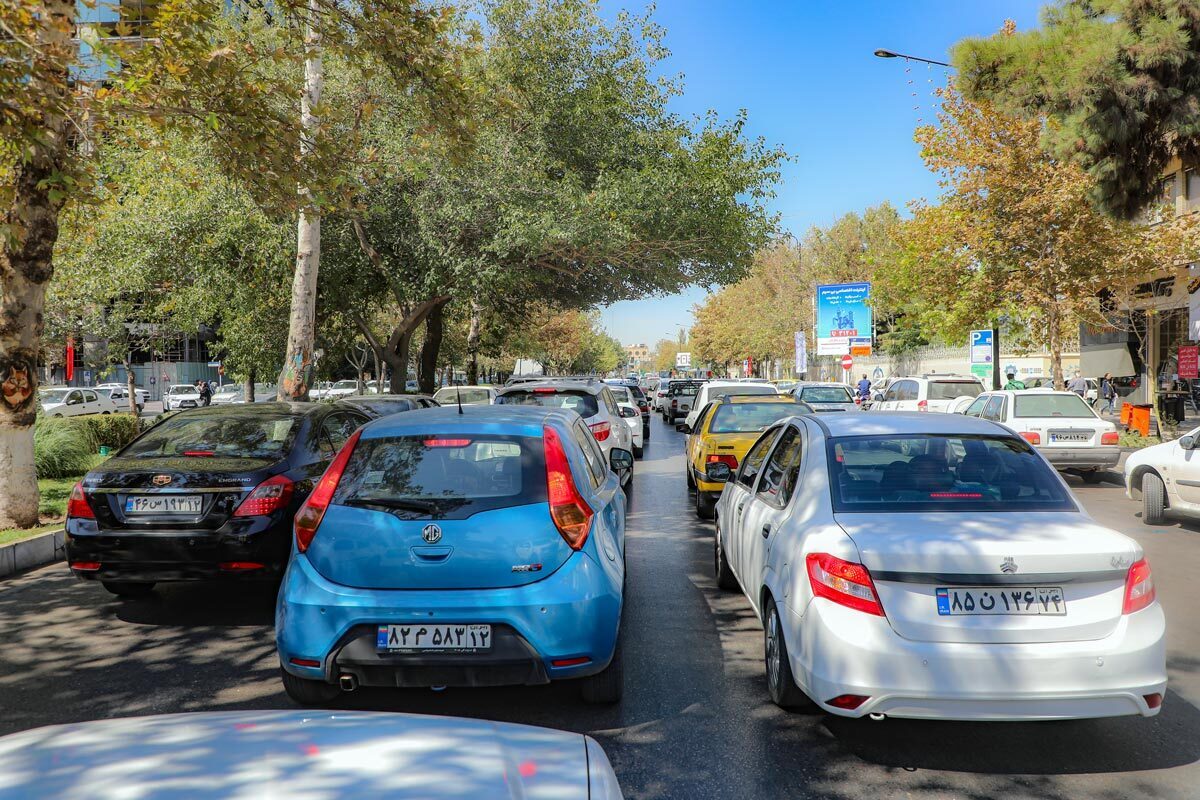 ترافیک سنگین در میدان آزادی، بولوار وکیل‌آباد و خین عرب در مشهد (۲۴ مرداد ۱۴۰۳)