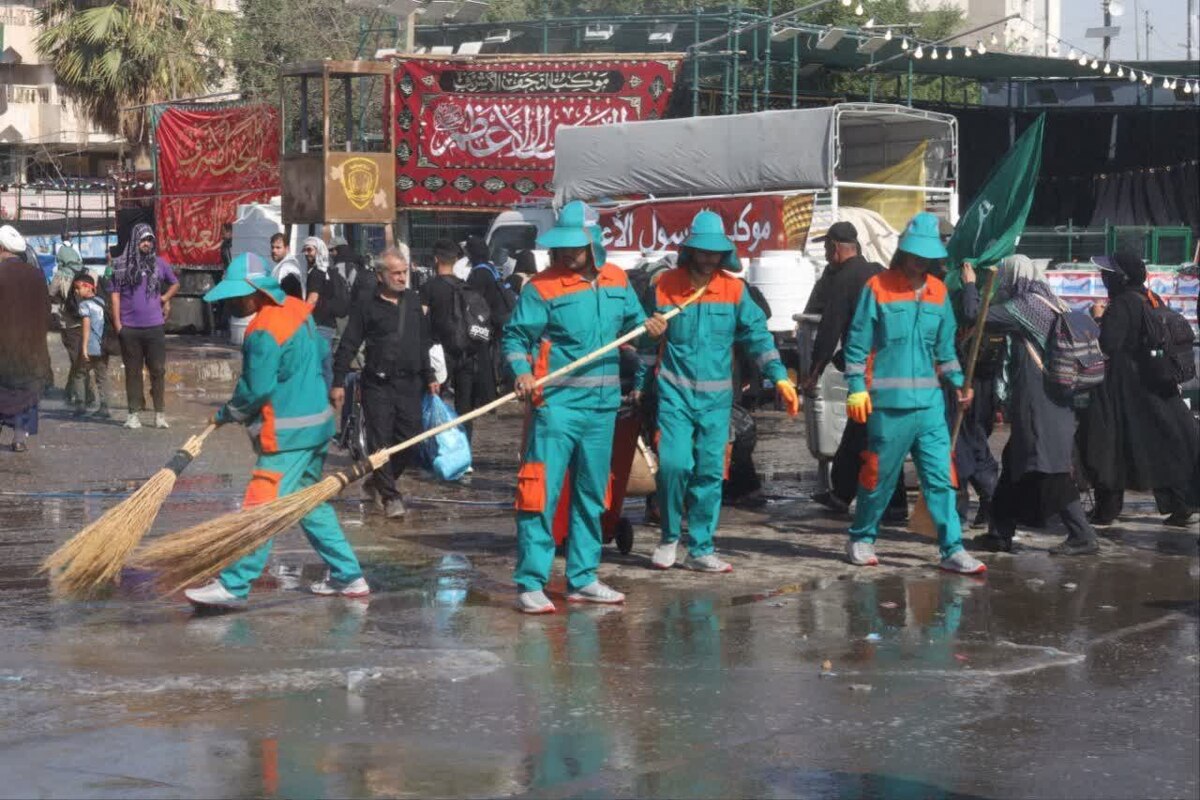 نقش مؤثر شهرداری مشهد در خدمات‌رسانی مطلوب به زائران اربعین ۱۴۰۳