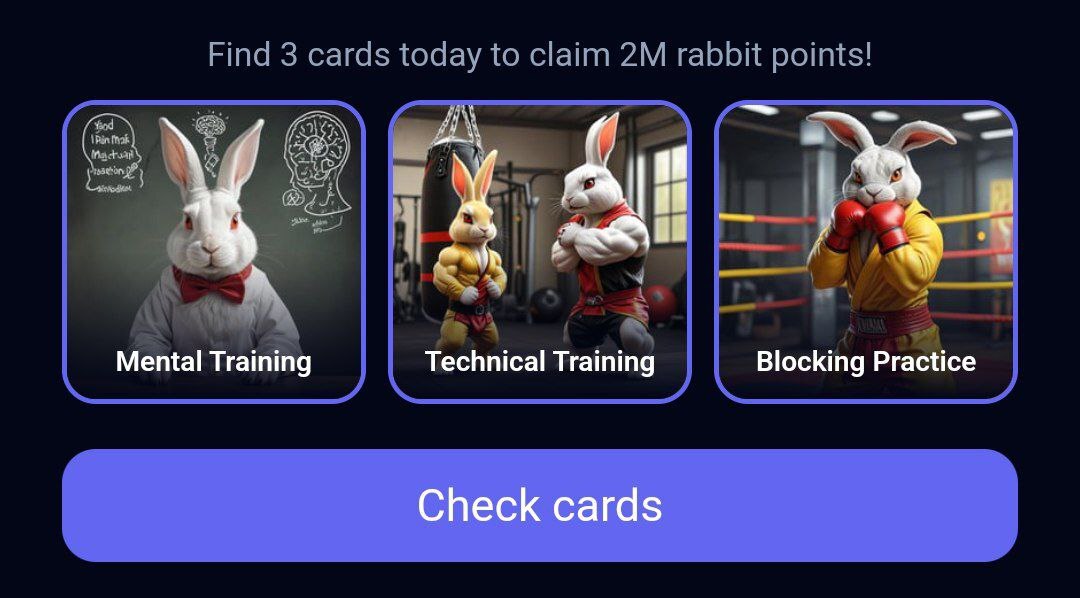 کارتهای امروز راکی ربیت (شنبه ۲۷ مرداد ۱۴۰۳) + پاسخ انیگما جدید و توکنهای مخفی کارتهای امروز راکی ربیت (شنبه ۲۷ مرداد ۱۴۰۳) + پاسخ انیگما جدید و توکنهای مخفی