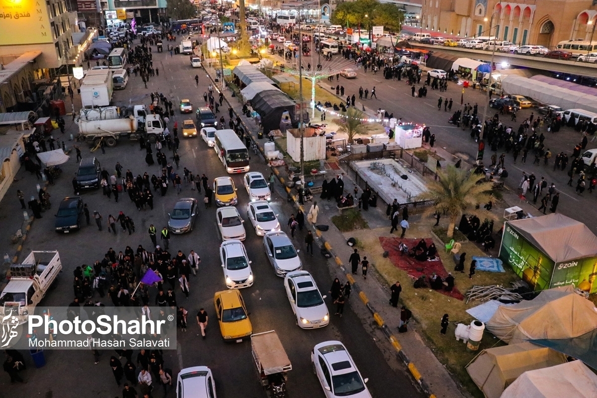 تردد بیش از ۱۳۵ هزار نفر از زائران اربعین خراسان رضوی با وسیله شخصی