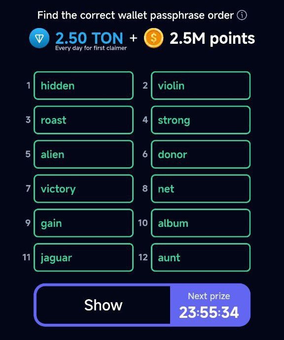کارتهای امروز راکی ربیت (سهشنبه ۳۰ مرداد ۱۴۰۳) + پاسخ انیگما جدید و توکنهای مخفی کارتهای امروز راکی ربیت (سهشنبه ۳۰ مرداد ۱۴۰۳) + پاسخ انیگما جدید و توکنهای مخفی