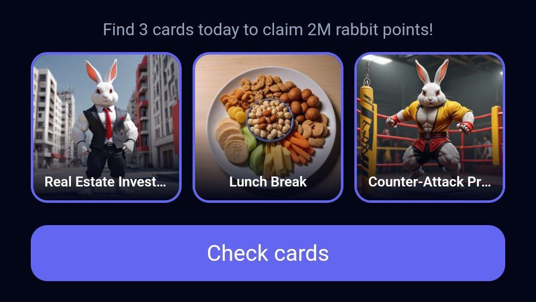 کارتهای امروز راکی ربیت (چهارشنبه ۳۱ مرداد ۱۴۰۳) + پاسخ انیگما جدید و توکنهای مخفی کارتهای امروز راکی ربیت (چهارشنبه ۳۱ مرداد ۱۴۰۳) + پاسخ انیگما جدید و توکنهای مخفی