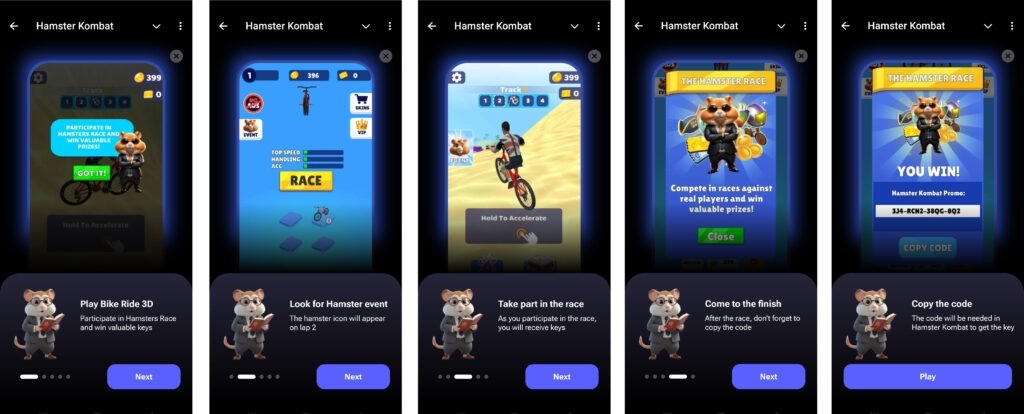 راهنمای دریافت کلید در بازی جدید Bike Ride همسترکامبت راهنمای دریافت کلید در بازی جدید Bike Ride همسترکامبت