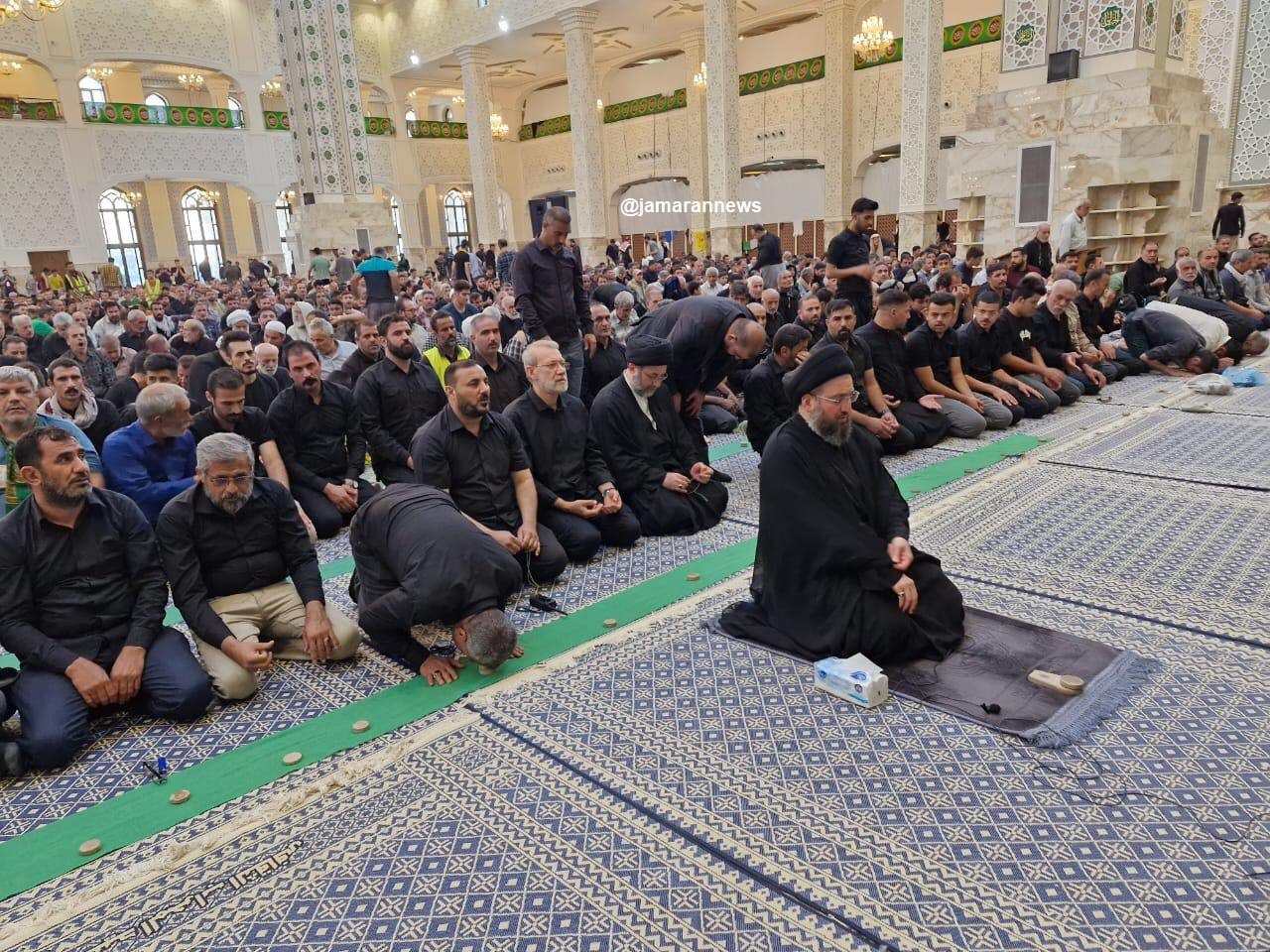 علی لاریجانی در راهپیمایی اربعین و نماز جماع سید عمار حکیم+تصاویر علی لاریجانی در راهپیمایی اربعین و نماز جماع سید عمار حکیم+تصاویر