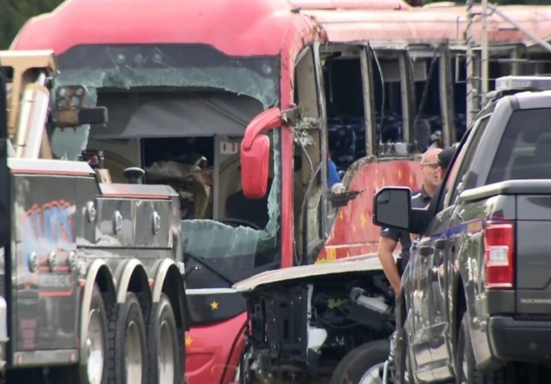 واژگونی اتوبوس در آمریکا با ۷ کشته و ۳۷ مصدوم (۱۰ شهریور ۱۴۰۳) واژگونی اتوبوس در آمریکا با ۷ کشته و ۳۷ مصدوم (۱۰ شهریور ۱۴۰۳)