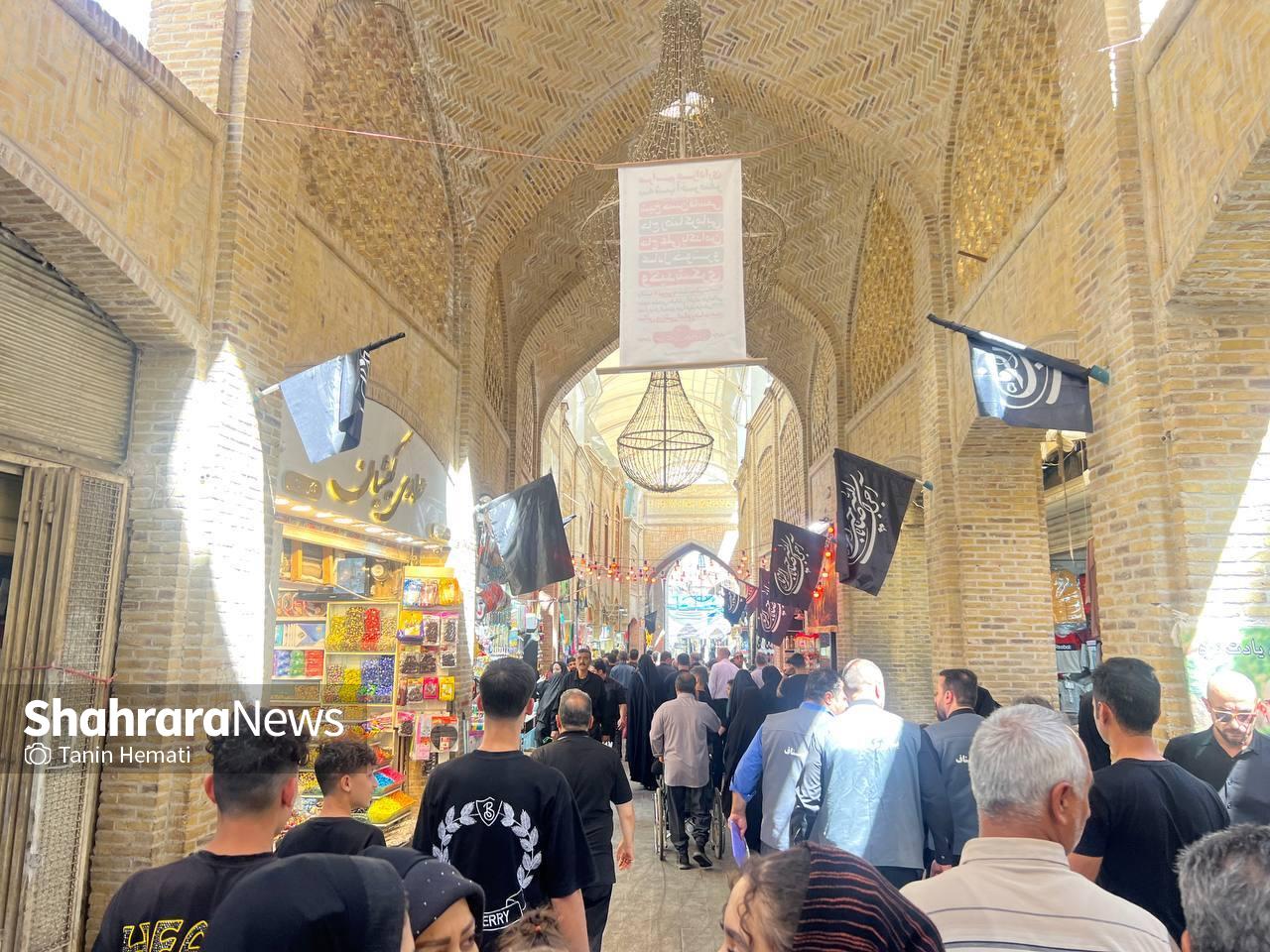 از عرضه زعفران تقلبی تا کم‌فروشی و گران‌فروشی در بازدید از بازار سرشور مشهد (۱۱ شهریور ۱۴۰۳) + فیلم و عکس