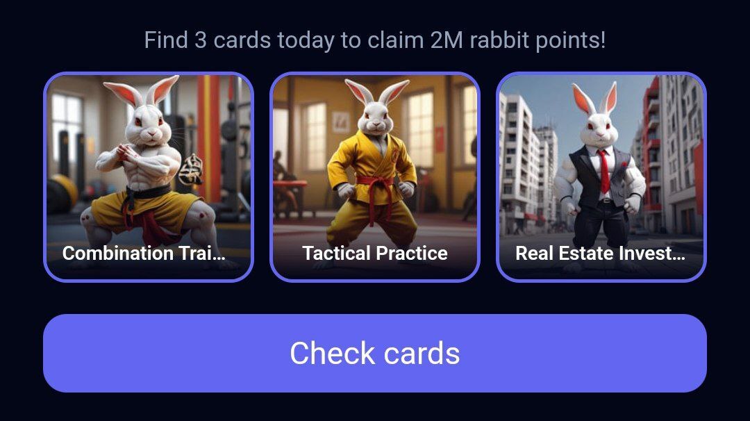 کارتهای امروز راکی ربیت (دوشنبه ۱۲ شهریور ۱۴۰۳) + پاسخ انیگما جدید و توکنهای مخفی کارتهای امروز راکی ربیت (دوشنبه ۱۲ شهریور ۱۴۰۳) + پاسخ انیگما جدید و توکنهای مخفی