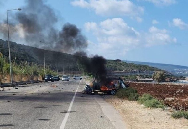 حمله پهپادی به یک خودرو در جنوب لبنان (۱۲ شهریور ۱۴۰۳) حمله پهپادی به یک خودرو در جنوب لبنان (۱۲ شهریور ۱۴۰۳)