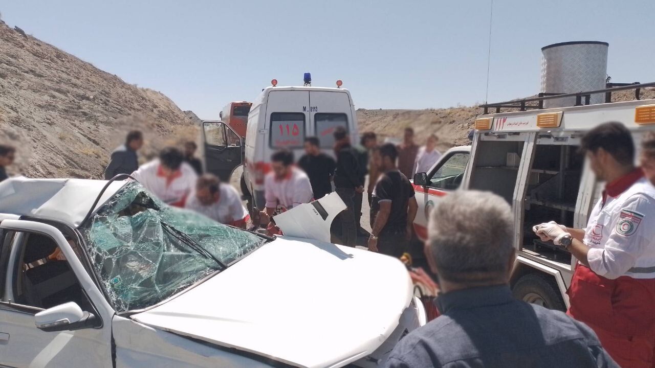 یک کشته و چهار مصدوم در حادثه واژگونی خودرو در جاده مشهد به تربت حیدریه (۱۲ شهریور ۱۴۰۳) یک کشته و چهار مصدوم در حادثه واژگونی خودرو در جاده مشهد به تربت حیدریه (۱۲ شهریور ۱۴۰۳)